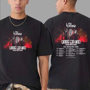 The Warning Band Keep Me Fed World Tour 2025 T-Shirt 98